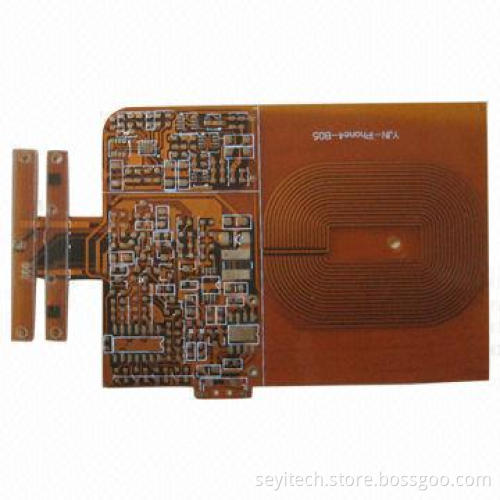 Flexible Circuit Board with 0.15-0.25mm Thickness, Yellow Solder Mask